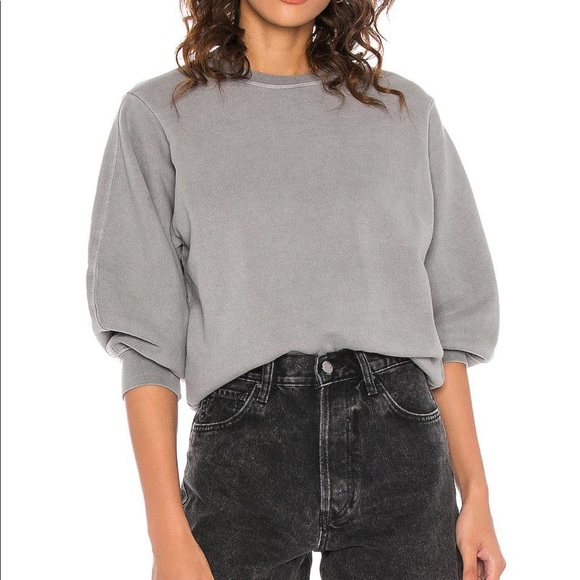 Agolde Tops - Agolde Thor’s 3/4 Sleeve Sweatshirt